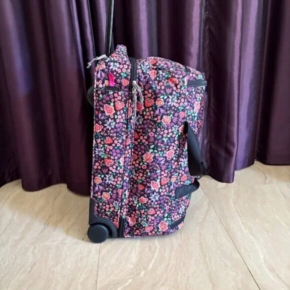 Vera Bradley Lighten Up Foldable Rolling Duffle Bag - Picture 3 of 8